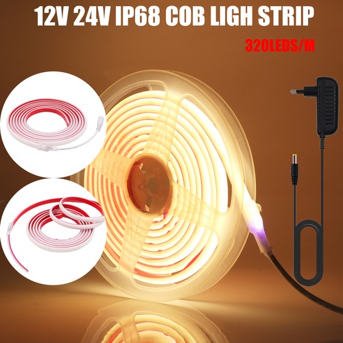 Striscia led cob 12v 24v - striscia,