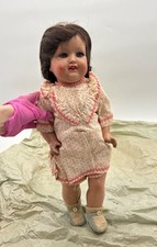 BAMBOLA d'epoca in ceramica