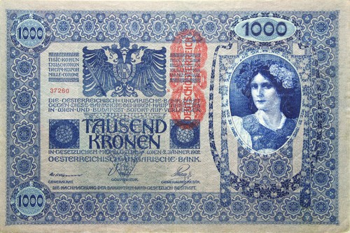 Austria ungheria banconota - -,