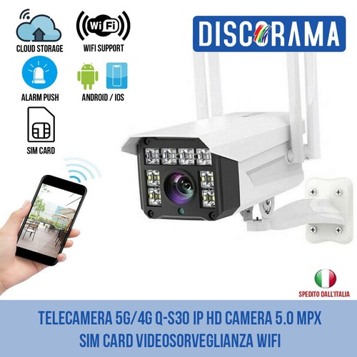 Telecamera s30 ip - telecamera, 5g/4g