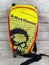 Zaino AVALUNG Black Diamond Sample Seth Bandit SOLO giallo nero teschio 11L