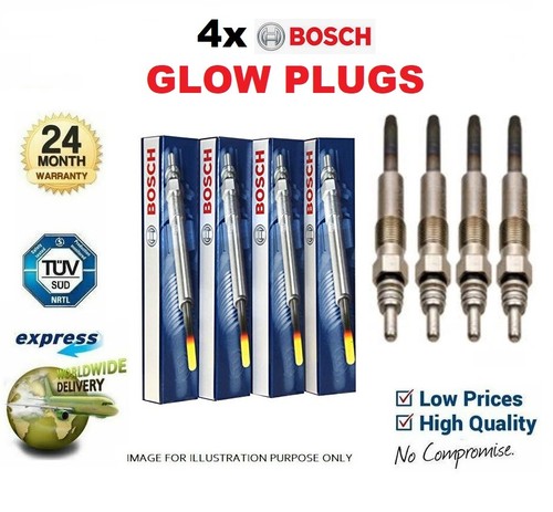 Bosch candelette diesel per - 4x,