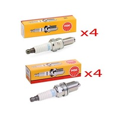 8 Candele NGK per Alfa Romeo 147 1.6 16V Twin Spark Eco 1600 Benzina 105 Cavalli