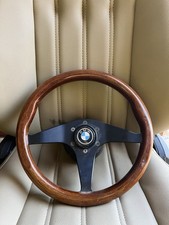 Volante in legno BMW a 3 razze