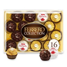 Ferrero Collection Cioccolatini Premium Assortiti, Confezione Regalo Vacanze 16 Pezzi.