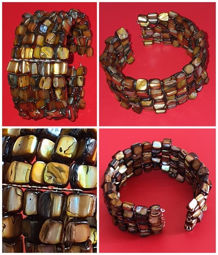 Bracciale multifilo perline - bracciale, multifilo❗perline