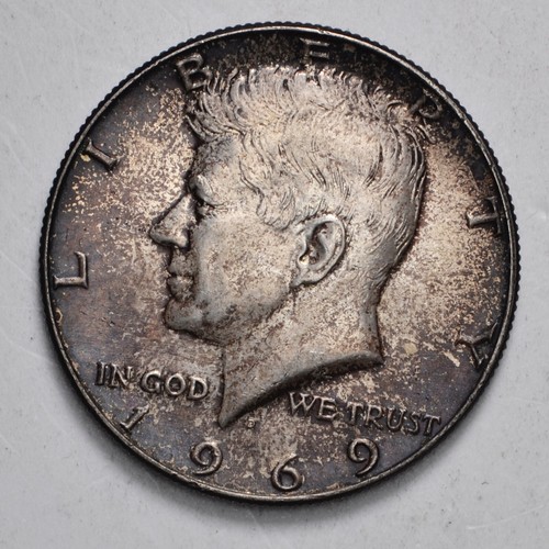 Usa half dollar - half, 1969