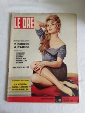 #LE ORE APRILE 1960 BRIGITTE