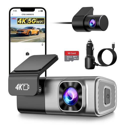 Dash cam auto - auto, 4k