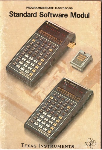 Texas instruments 58 58c - instruments, "ti-58(58c