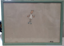 BRUNO BOZZETTO - ACETATO CEL ORIGINALE DAL CARTONE ANIMATO "TENNIS CLUB", 1982