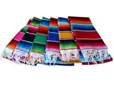 Lotto di 2 coperte Sarape