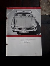 DER NSU SPIDER WANKEL MOTOR 27 PAG lingua tedesca originale