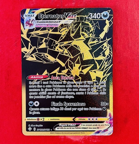 Lotto carte pokémon eternatus - carte,