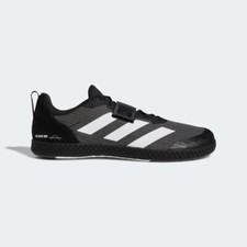 Scarpe da sollevamento pesi Adidas The Total Deadlift nere scarpe da ginnastica uomo
