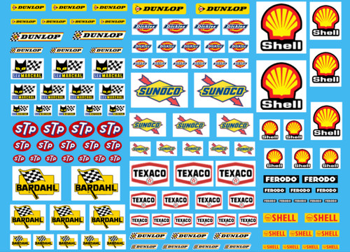 Decals sponsors gas - decals,
