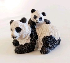 Statuetta resina panda mamma