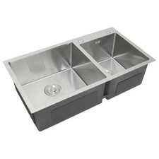 Lavello Doppio Acciaio Inox