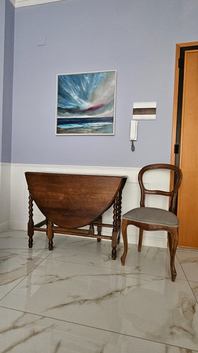 Tavolo consolle ovale - ovale, a