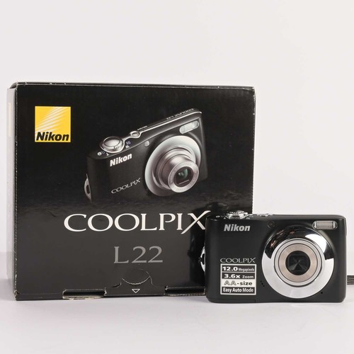 Nikon coolpix l22 fotocamera - nikon,