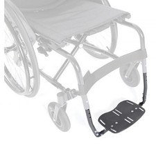 Pedana Intera Ribaltabile Allungata Per Carrozzina Sedia a Rotelle Superleggera