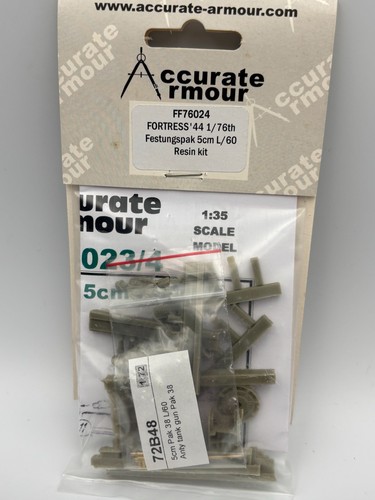 Accurate armour fortress - armour, 1/76