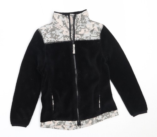 Giacca nera rosa anie bambina - anie,