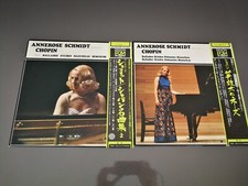 2 LP  Denon Annerose Schmidt Chopin Ballades Etudes Mazurkas Polonaises