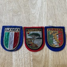 Lotto di 3 toppe in feltro