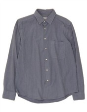 ZARA Camicia Uomo Blu Medio
