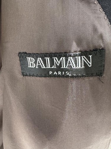 Blazer uomo balmain grigio - uomo,