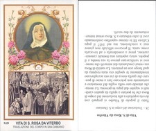 RARO SANTINO E VITA DI SANTA