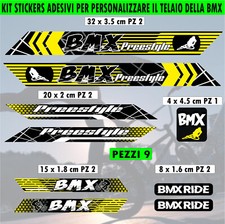 L109 Kit adesivi TELAIO BMX