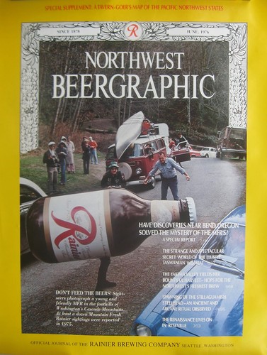 Rivista birra rainier vintage - rivista,