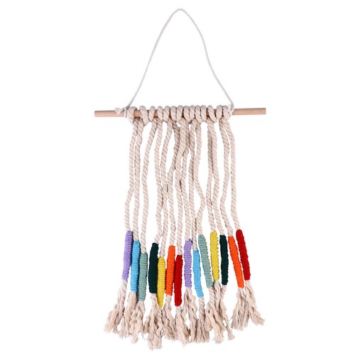 Arazzo colorato macrame - colorato, da