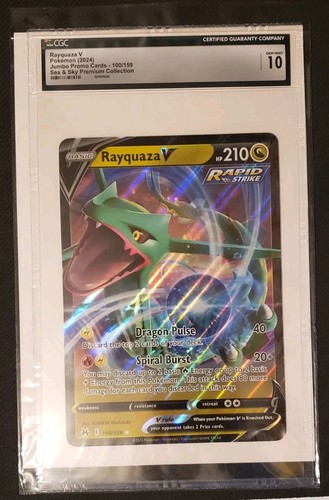 Pokemon jumbo cgc gemme - cgc, 10