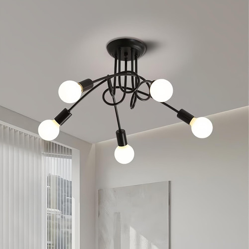 Lampadario industriale - lampadario,