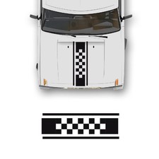 Adesivi cofano Scacchiera