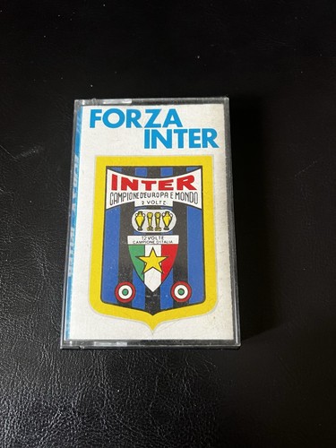 Cassetta forza inter vintage - inter,