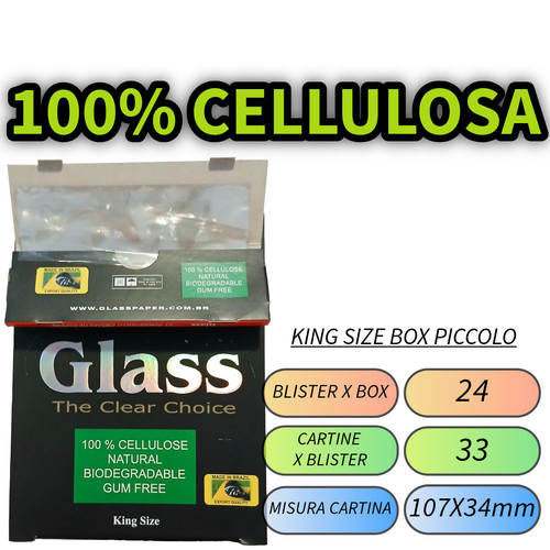Glass king size cartine - glass✅king,
