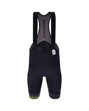 - Santini UCI World Champion Salopette Corta Uomo - Fondello GITevo, Nero/Iride