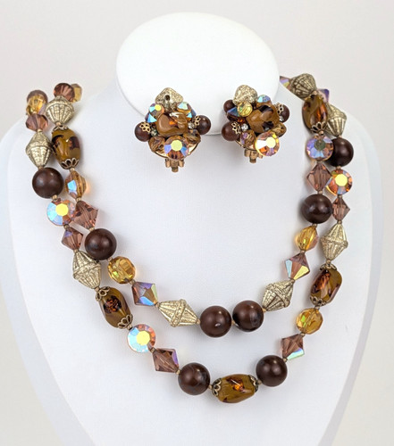 Set antico vintage collana
