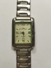 montre Yonger et Bresson Vintage, à quartz, date à 6h Chiffres Romains 