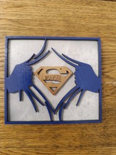 Festa Del Papà Quadro In Legno