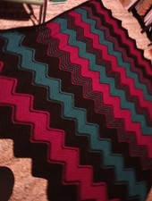 Copriletto Coperta Afgano Trow