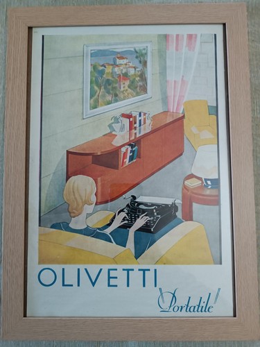 Locandina olivetti portatile - olivetti,