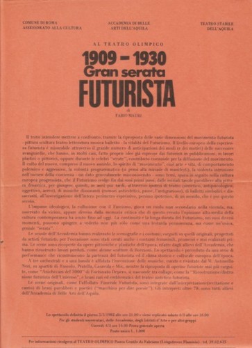 Gran serata futurista - gran,
