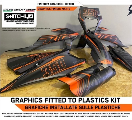 Plastiche grafiche ktm - plastiche,
