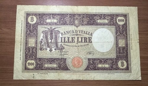 1000 lire barbetti grande - 1000, m
