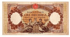 ITALIA  - Banconota da 10. 000 - Capranesi -Regine del Mare - Decreto 24.01.1959